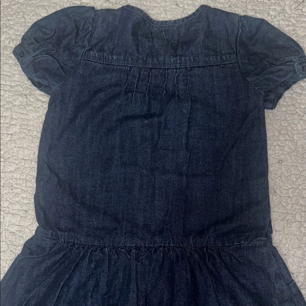 GAP Kids Casual Denim Dress - Navy